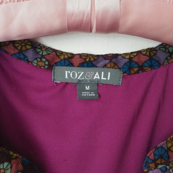 Roz & ALI 🌼 beautiful bohemian gypsy top - Picture 7 of 8